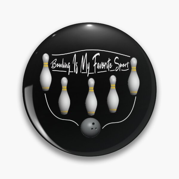 Item preview, Funny Gift Bowling Is My Favorite Sport   designed and sold by pedrored369.