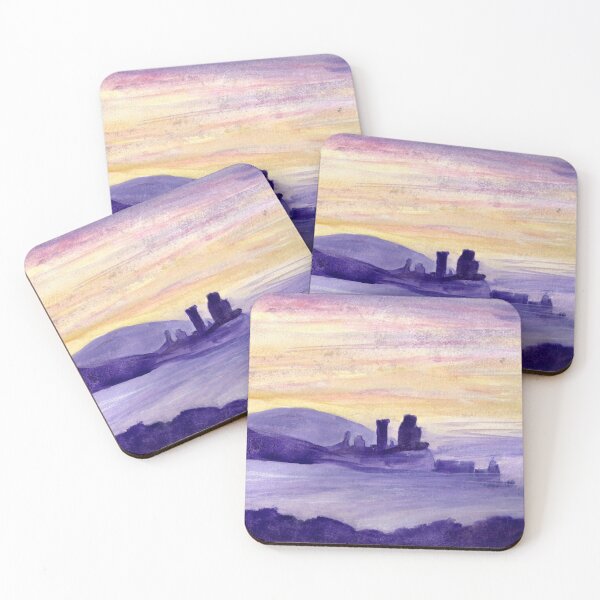 Item preview, Misty morning. A watercolour, landscape. designed and sold by melbeasleyarts.