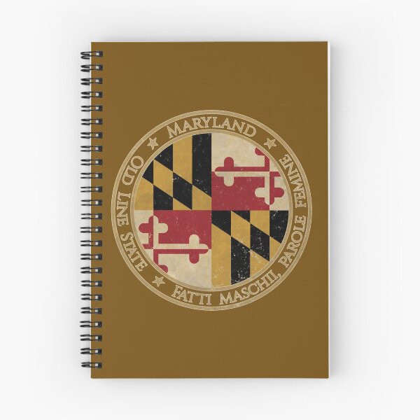 Item preview, Vintage Maryland USA United States of America American State Flag designed and sold by DragonXX.