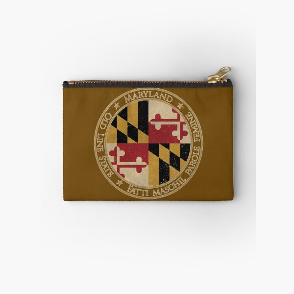 Item preview, Vintage Maryland USA United States of America American State Flag designed and sold by DragonXX.