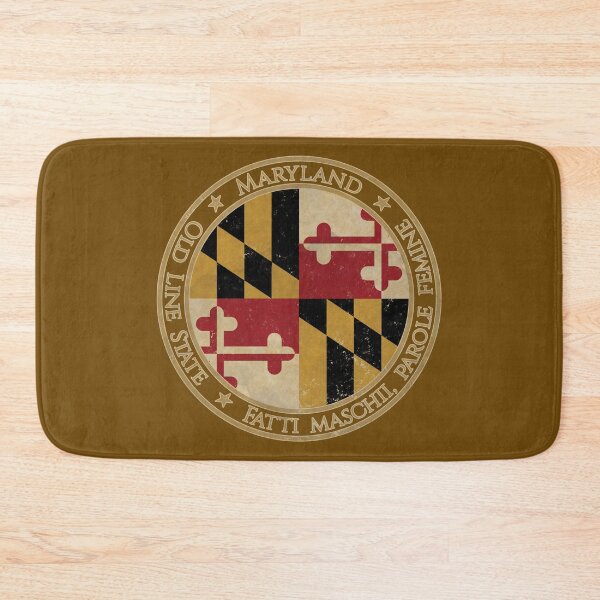 Item preview, Vintage Maryland USA United States of America American State Flag designed and sold by DragonXX.