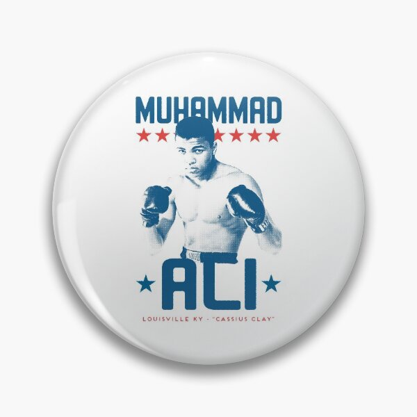 Artikelvorschau, Muhammad "Cassius Clay" Ali Vintage Boxplakat entworfen und verkauft von gerardgraphics.