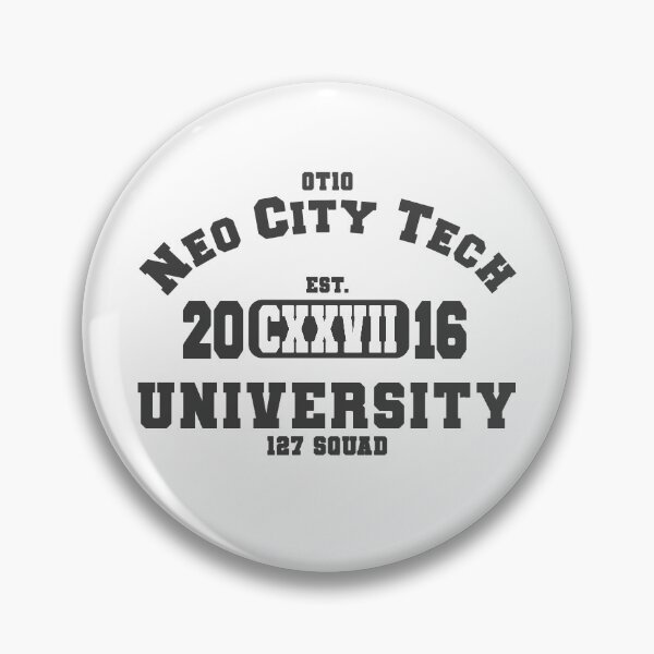 Item preview, Neo City Tech University 127 Squad Athletic Logo (Charcoal) designed and sold by Suicune1000.