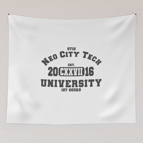Item preview, Neo City Tech University 127 Squad Athletic Logo (Charcoal) designed and sold by Suicune1000.