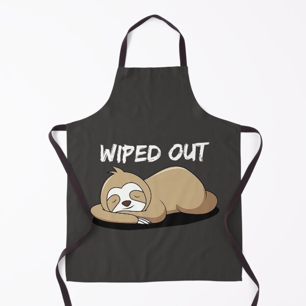 Item preview, Wiped Out - Tired Sloth designed and sold by TheTuckTag.