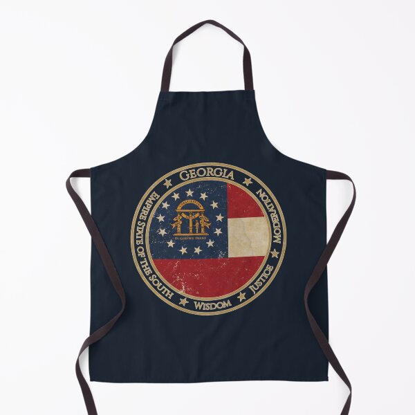 Item preview, Vintage Georgia USA United States of America American State Flag designed and sold by DragonXX.
