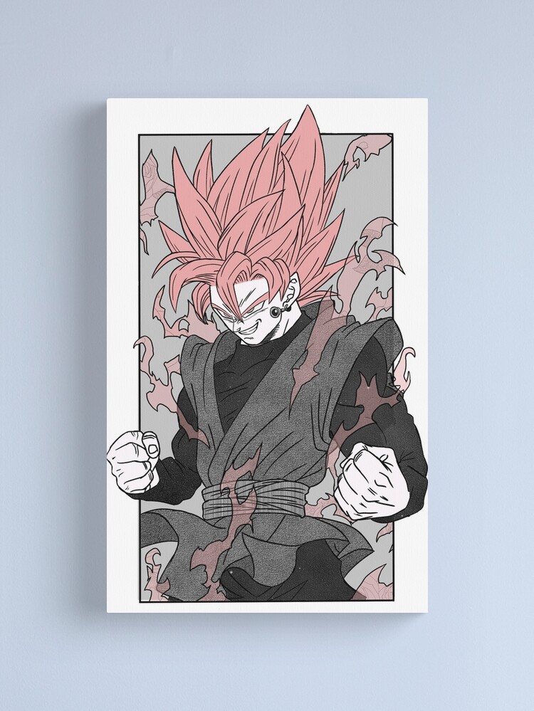 How To Draw Goku Black SUPER SAIYAN ROSE - Tutorial 