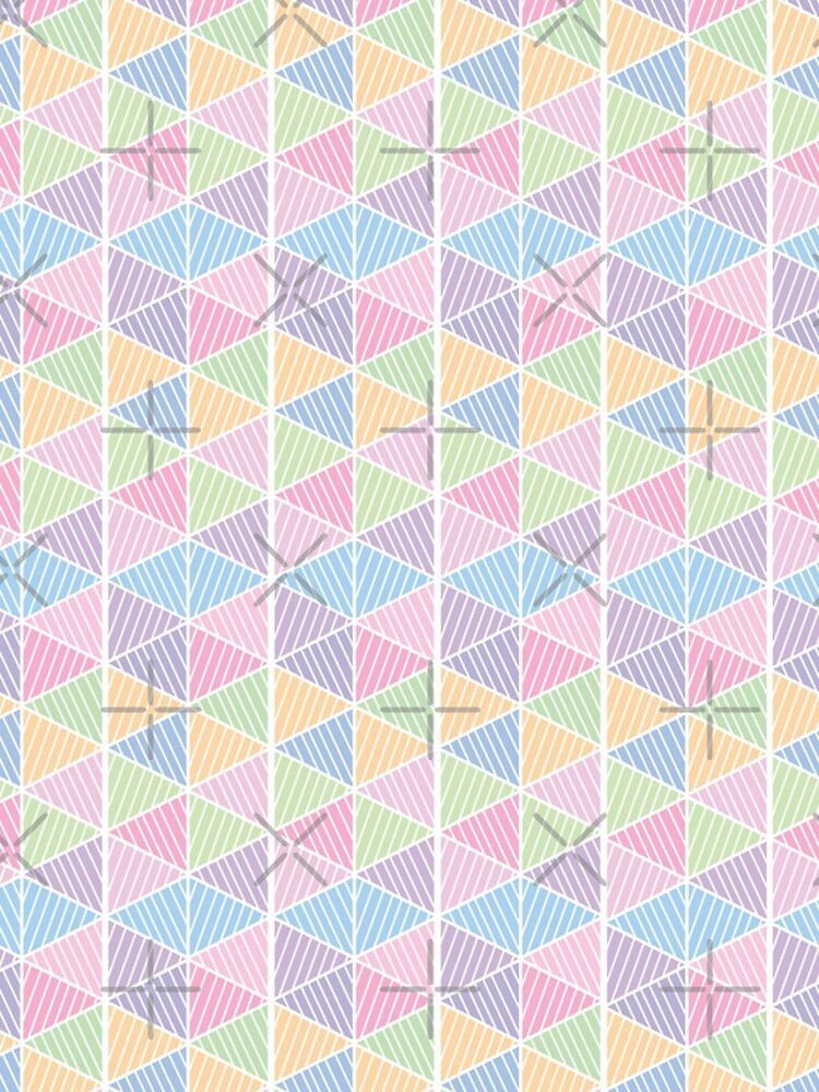 Thumbnail 4 of 4, iPhone Case, triangular pattern 2 designed and sold by mangoandgills.