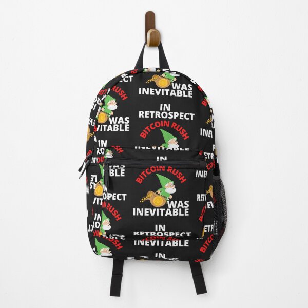 Item preview, IN RETROSPECT, BITCOIN, RUSH WAS INEVITABLE designed and sold by R B Chrystal.