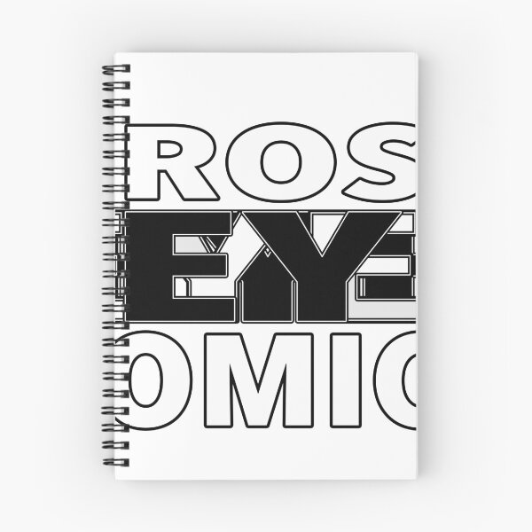 Item preview, CROSS EYE COMICS - NYSTAGMUS - WHITE LETTER designed and sold by crosseyecomics.
