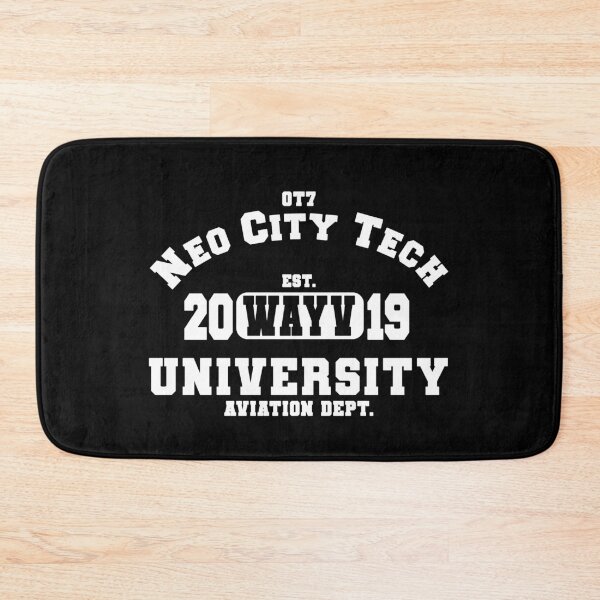 Item preview, Neo City Tech University Aviation Department WayV Athletic Logo (White) designed and sold by Suicune1000.