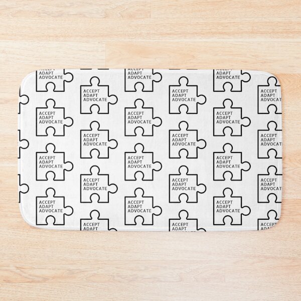 Item preview, Accept Adapt Advocate-Autism Awareness designed and sold by NikitaAg.