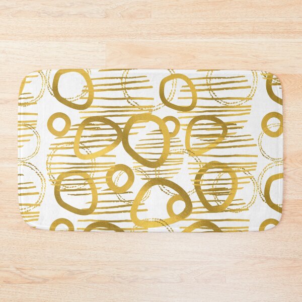 Item preview, golden circles designed and sold by Reem Shaarway.