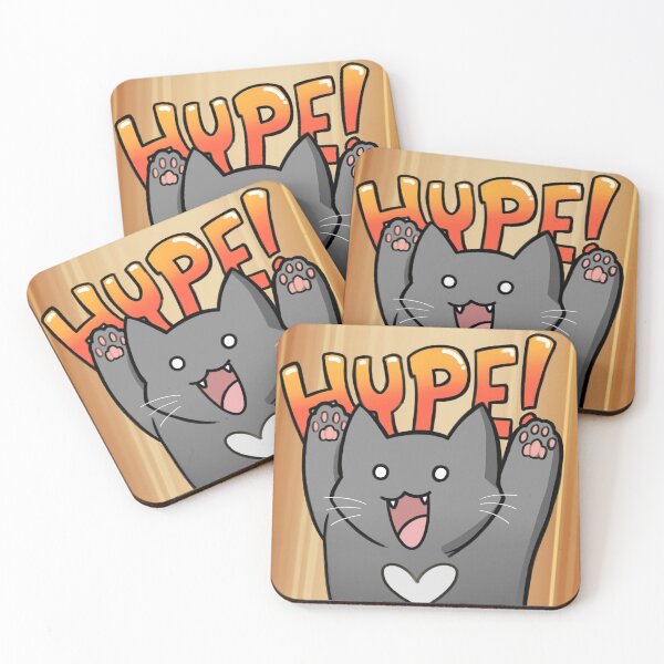 Item preview, Hype Cat designed and sold by Kimmicomics.