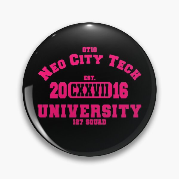 Item preview, Neo City Tech University 127 Squad Athletic Logo (Cherry Bomb Pink) designed and sold by Suicune1000.