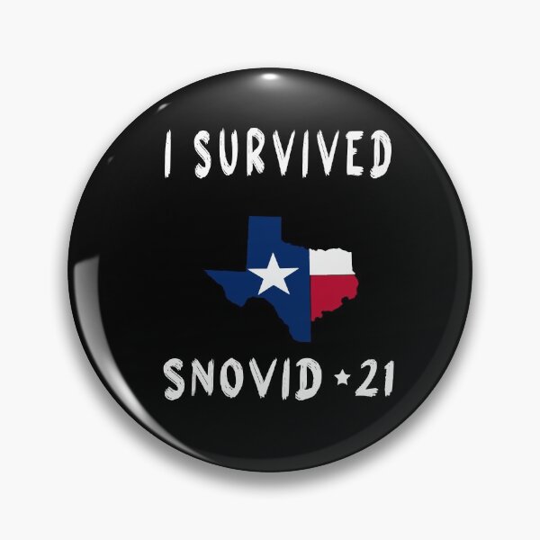 Item preview, I Survived Snovid-21 Texas Proud Texans Vintage Retro T-Shirt designed and sold by midodesign20.