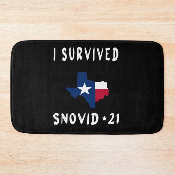 Item preview, I Survived Snovid-21 Texas Proud Texans Vintage Retro T-Shirt designed and sold by midodesign20.