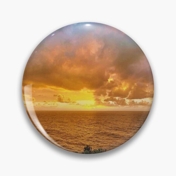 Item preview, Beautiful sunrise in the horizon on a cloudy morning cliff view designed and sold by HuyN95.