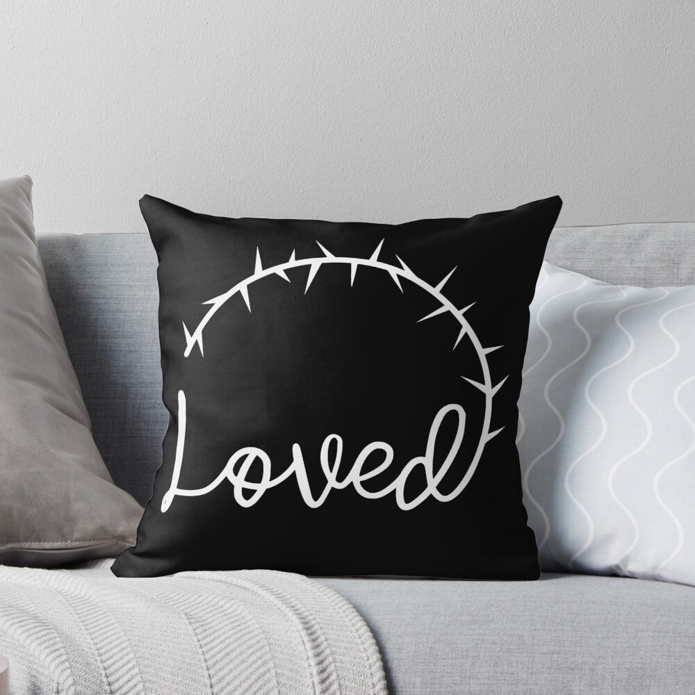 Item preview, Throw Pillow designed and sold by ThroughHisGrace.