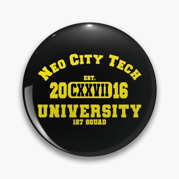 Item preview, Copy of Neo City Tech University 127 Squad Athletic Logo (Kick It Yellow) designed and sold by Suicune1000.