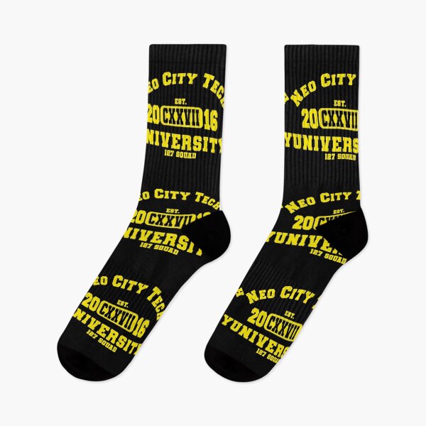 Item preview, Copy of Neo City Tech University 127 Squad Athletic Logo (Kick It Yellow) designed and sold by Suicune1000.