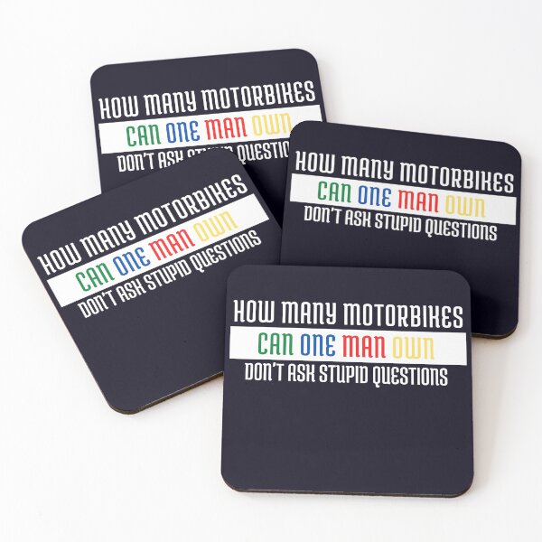 Item preview, How Many Motorbikes can one men own Don't ask stupid questions  designed and sold by Norstyle.