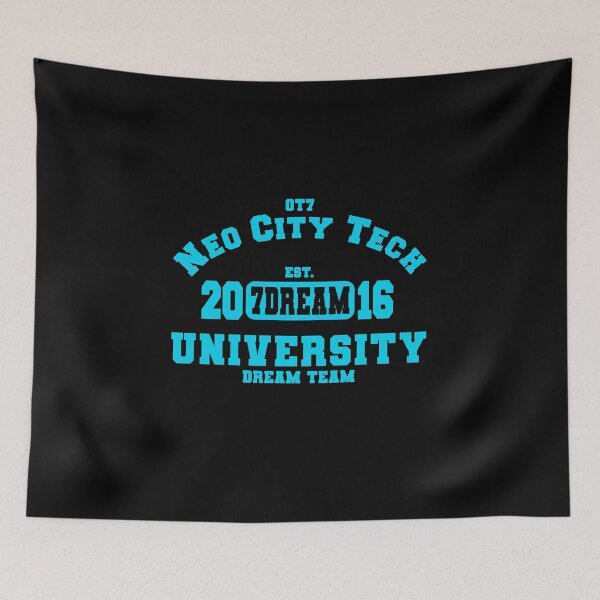 Item preview, Neo City Tech University Dream Team Athletic Logo (We Young Blue) designed and sold by Suicune1000.
