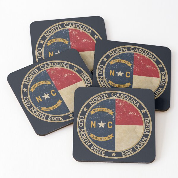 Item preview, Vintage North Carolina USA United States of America American State Flag designed and sold by DragonXX.