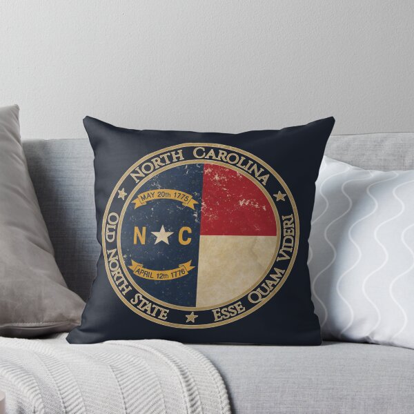 Item preview, Vintage North Carolina USA United States of America American State Flag designed and sold by DragonXX.