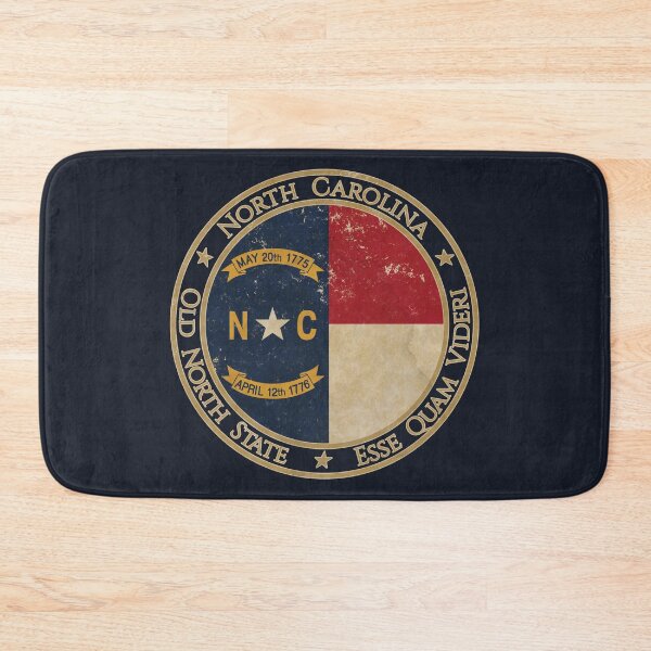 Item preview, Vintage North Carolina USA United States of America American State Flag designed and sold by DragonXX.