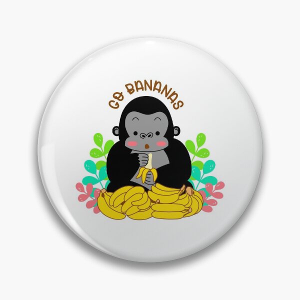 Item preview, Go Bananas Gorilla designed and sold by PlanetAries.
