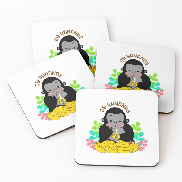 Item preview, Go Bananas Gorilla designed and sold by PlanetAries.