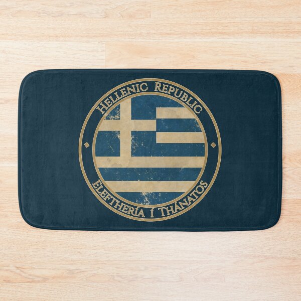 Item preview, Vintage Greece Hellenic Republic Europe European Flag designed and sold by DragonXX.
