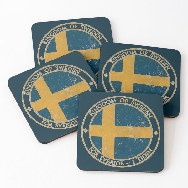 Item preview, Vintage Kingdom of Sweden Europe European Flag designed and sold by DragonXX.