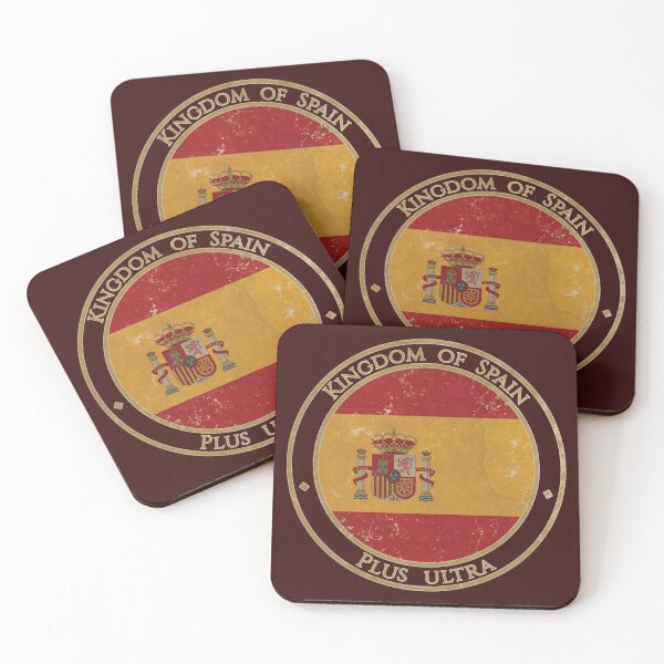 Artikelvorschau, Vintage Königreich Spanien Flagge entworfen und verkauft von DragonXX.