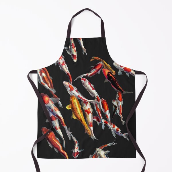 Item preview, Realistic Swimming Koi Fish in a Pond Digital Painting designed and sold by Surreptica.