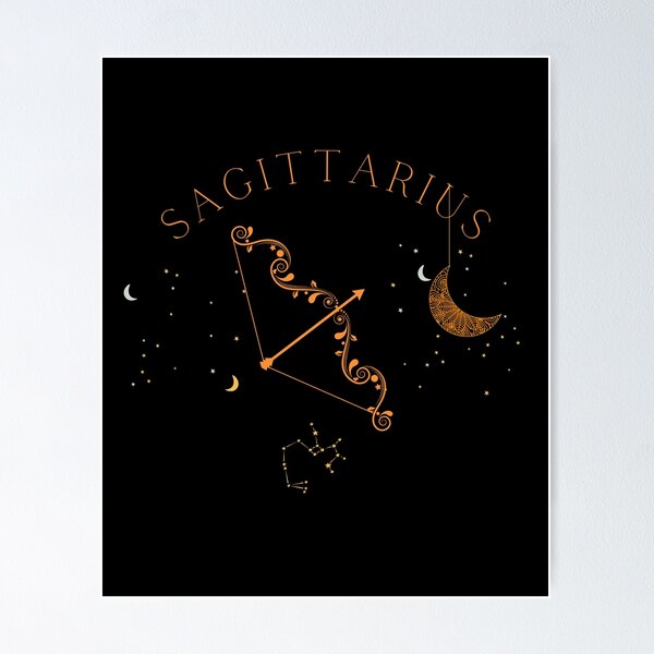 Item preview, Dreamy and beautiful celestial sign - Sagittarius designed and sold by Marthyarty.