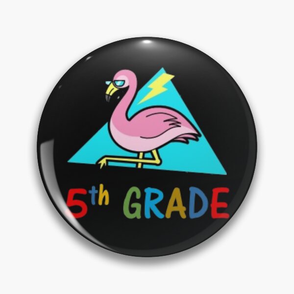 Item preview, Pink Flamingo...5th Grade designed and sold by thekidsprint.
