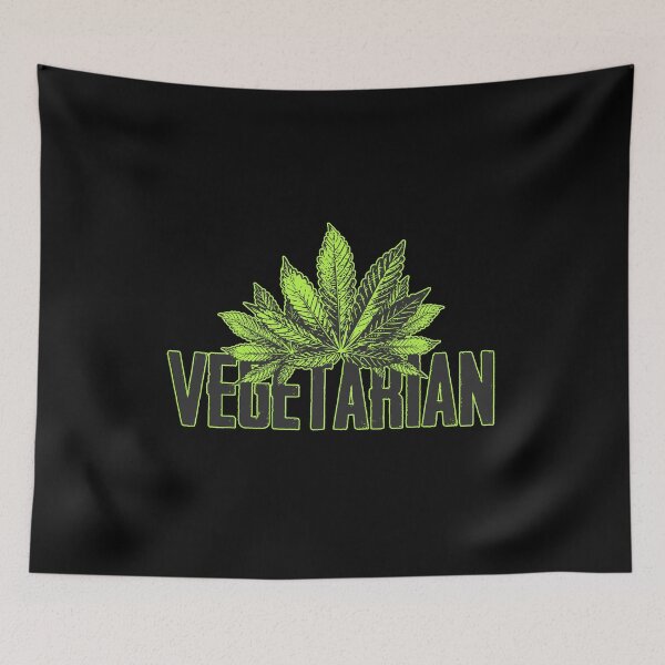 Item preview, Vegetarian Smoker Cannabis Weed Leaf Gift designed and sold by TTFMerch.