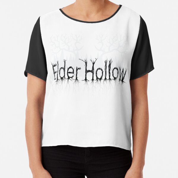 Elder Hollow - 'We are Watching' Logo Chiffon Top