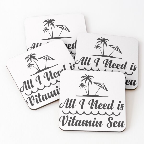 Item preview, All I Need is Vitamin Sea designed and sold by Stella Clue.