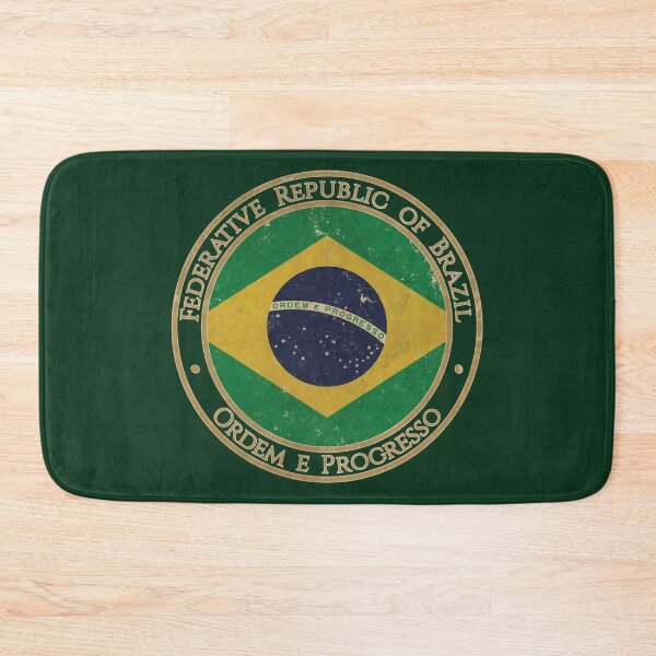 Item preview, Vintage Federative Republic of Brazil USA South America United States Flag designed and sold by DragonXX.