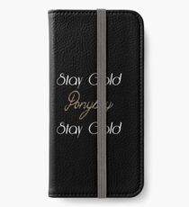 Die Außenseiter iPhone Flip-Case/Hülle/Klebefolie