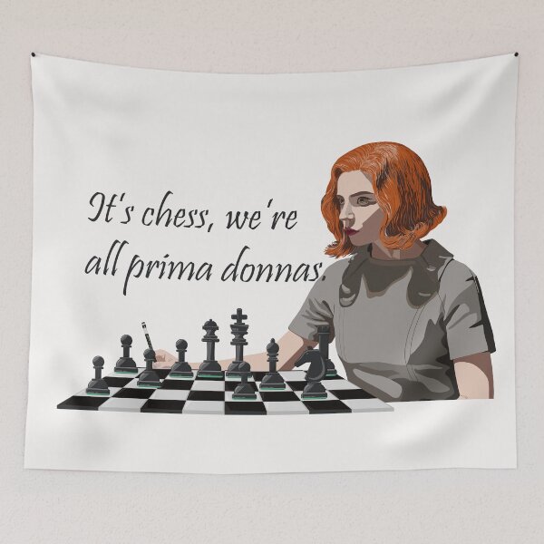 Item preview, It's chess, we're all prima donnas designed and sold by Emma Kunz.