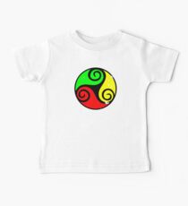 Reggae Flag Chilling Vibes - Cool Reggae Flag Colors Gifts Baby Tee