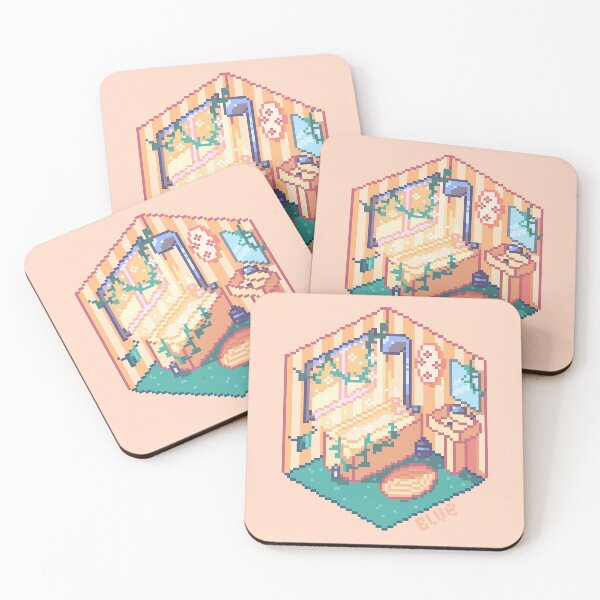 Item preview, Pixel bathroom  designed and sold by kasumiblu.