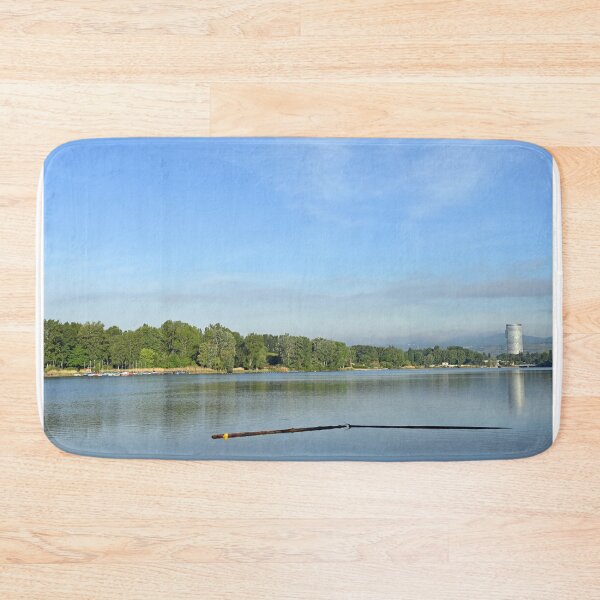 Item preview, Danube river in the morning Vienna city Austria designed and sold by goceris.