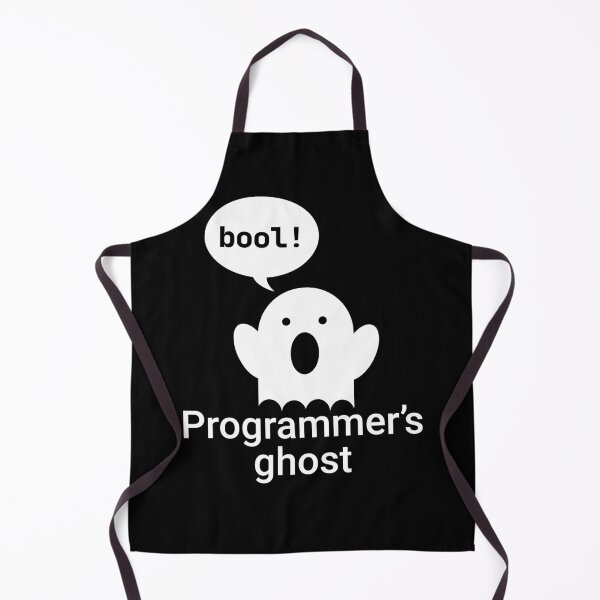 Item preview, Programmer's ghost bool pun designed and sold by ThingsForFun.
