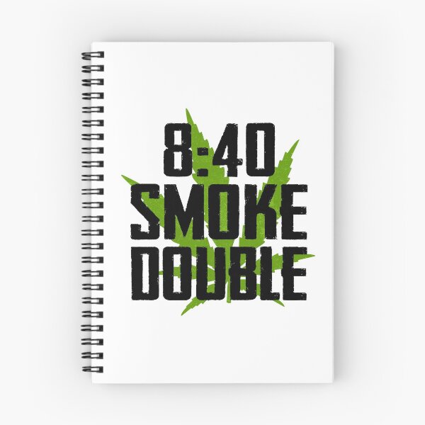 Item preview, 8:40 Smoke Double Cannabis Weed Leaf Gift designed and sold by TTFMerch.