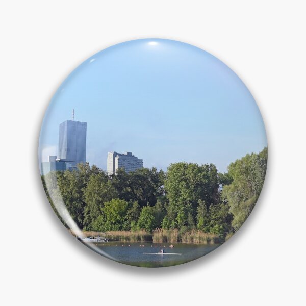 Item preview, Vienna city Danube river in the morning designed and sold by goceris.